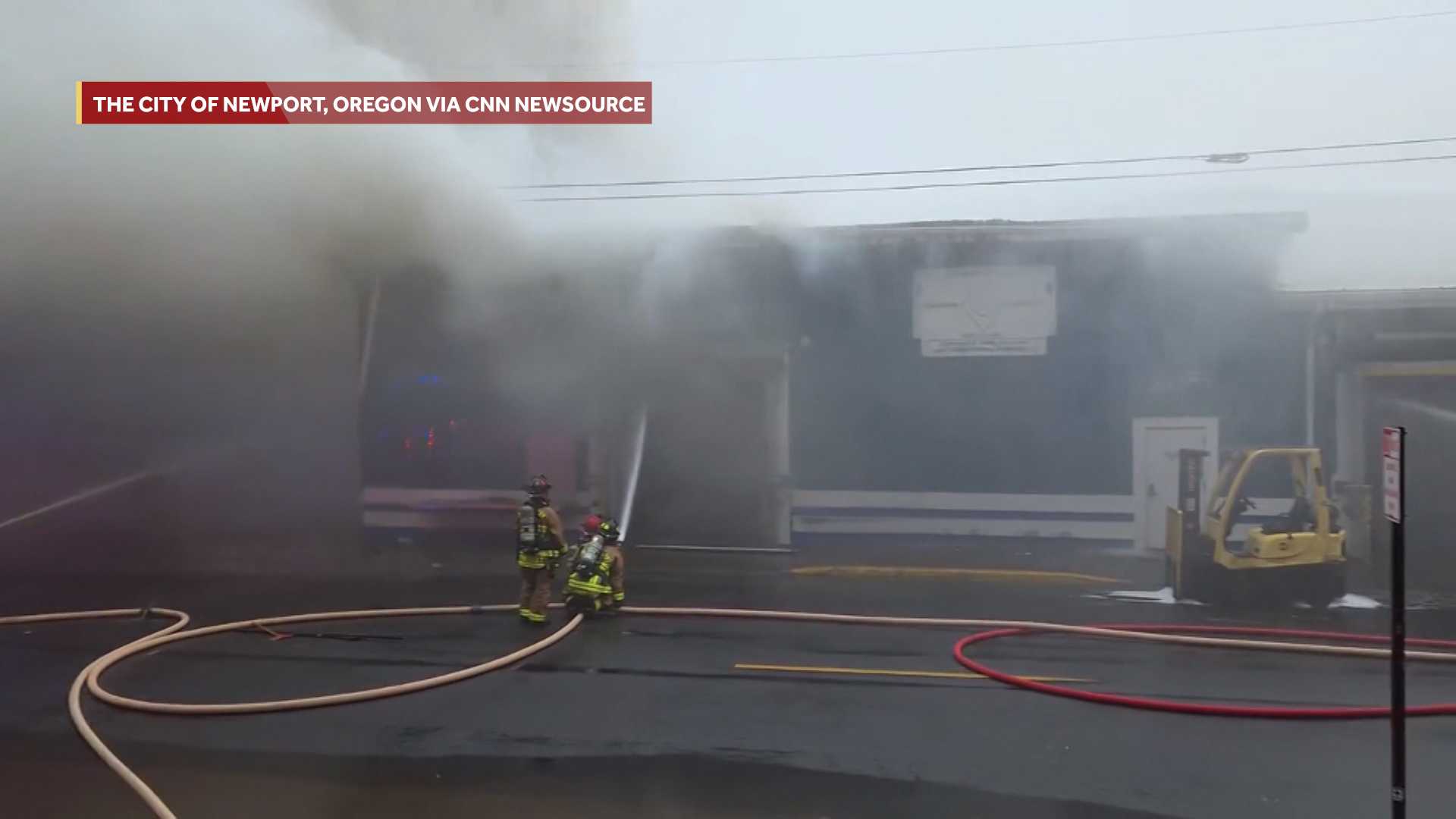 Possible ammonia contamination prompts evacuations after Oregon seafood plant fire, officials say — WESH 2 Orlando, League City Schools news