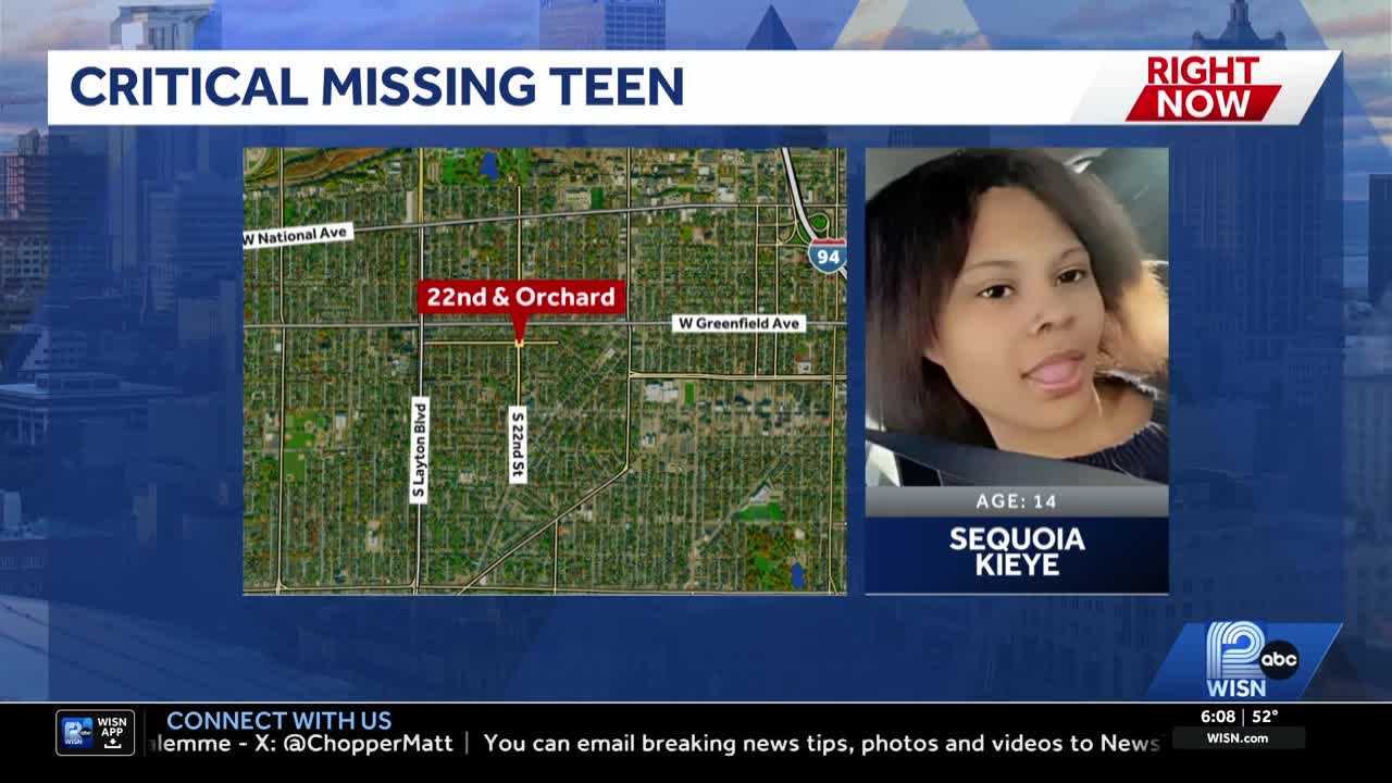 Police searching for critically missing 14-year-old Milwaukee girl — WISN 12 Milwaukee, League City Community news