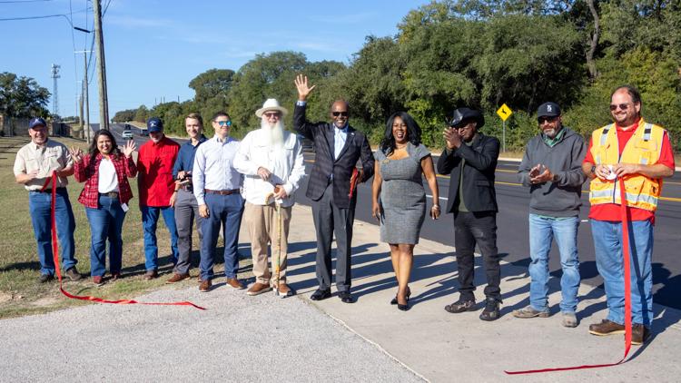 City of Killeen cuts ribbon on first phase of Stagecoach Road improvements — KCEN (Central Texas), League City Community news