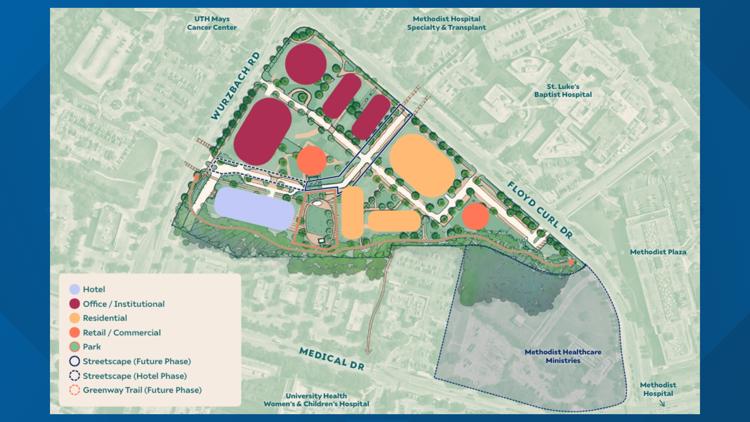 Groundbreaking ceremony for Methodist Healthcare Ministries mixed-use project in San Antonio