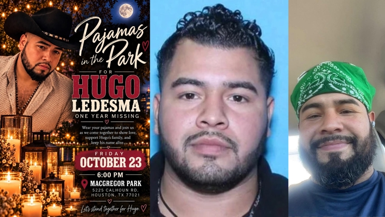 ‘Pajamas in the Park’ vigil to honor missing Hugo Ledesma in Houston — KHOU 11 (Houston), League City Community news
