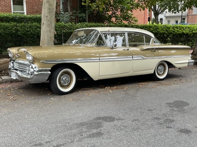SWEET City Ride – 1958 Chevrolet Biscayne — PoPville DC, League City Community news